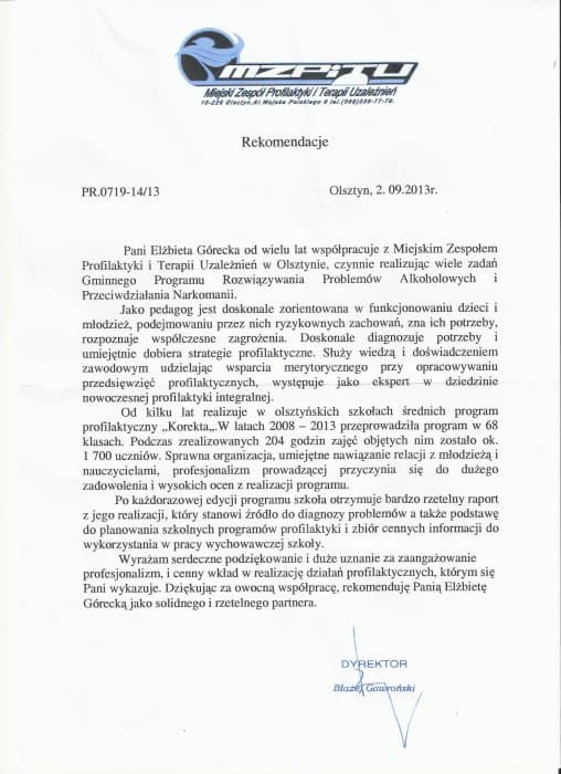 Zdjęcie ze szkolenia