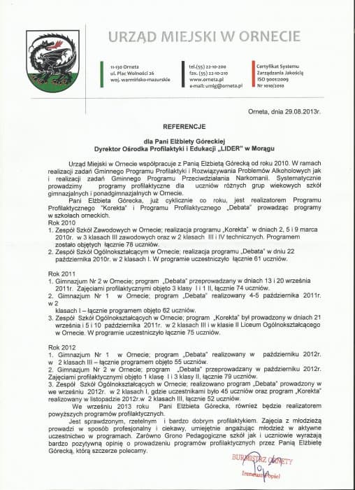 Zdjęcie ze szkolenia