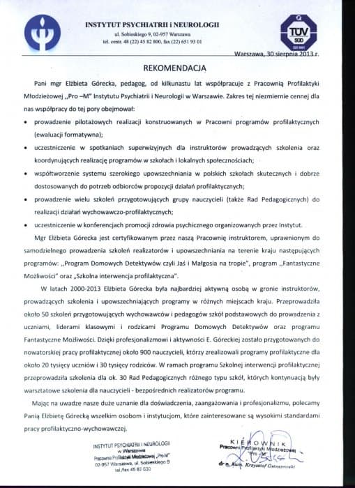 Zdjęcie ze szkolenia