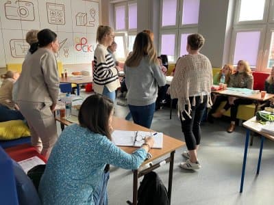 Szkoła Podstawowa w Wielkim Podlesiu, szkolenie przygotowujące do programu Apteczka Pierwszej Pomocy Emocjonalnej. 